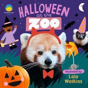 Halloween at the Zoo: (A Rhyming Board Book for Babies, Toddlers, Preschoolers,